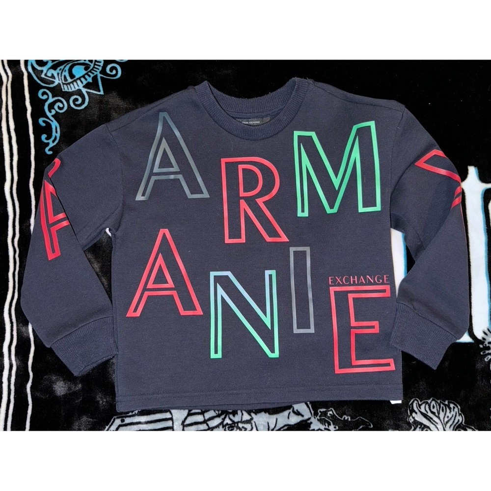 Armani A|X Exchange Toddler Crew Neck Sweatshirt 6A EUC